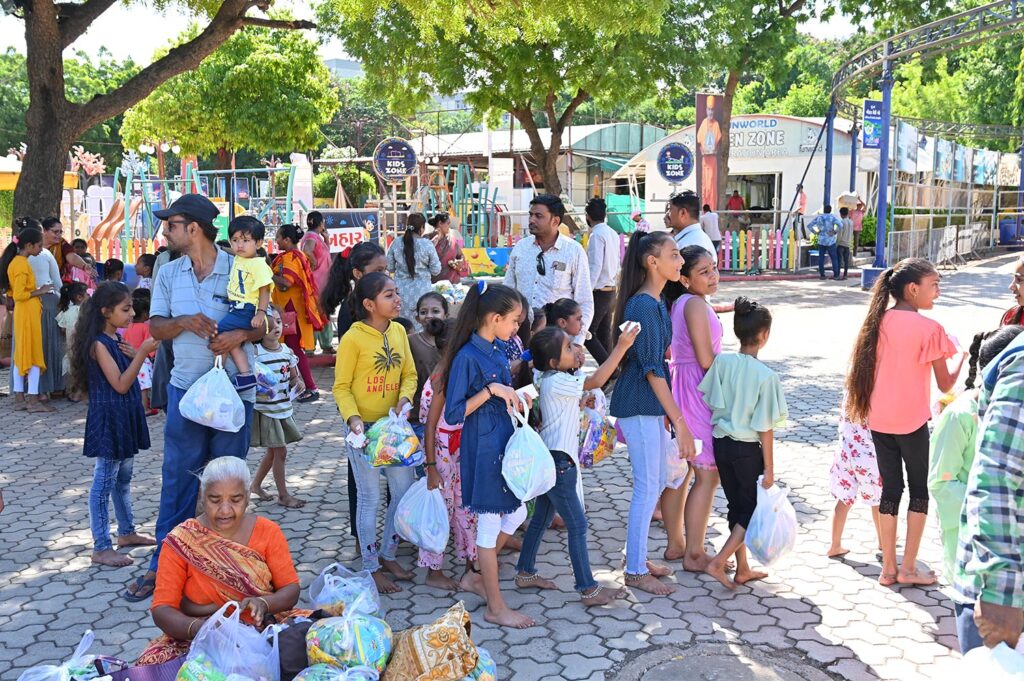kids at fun city rajkot