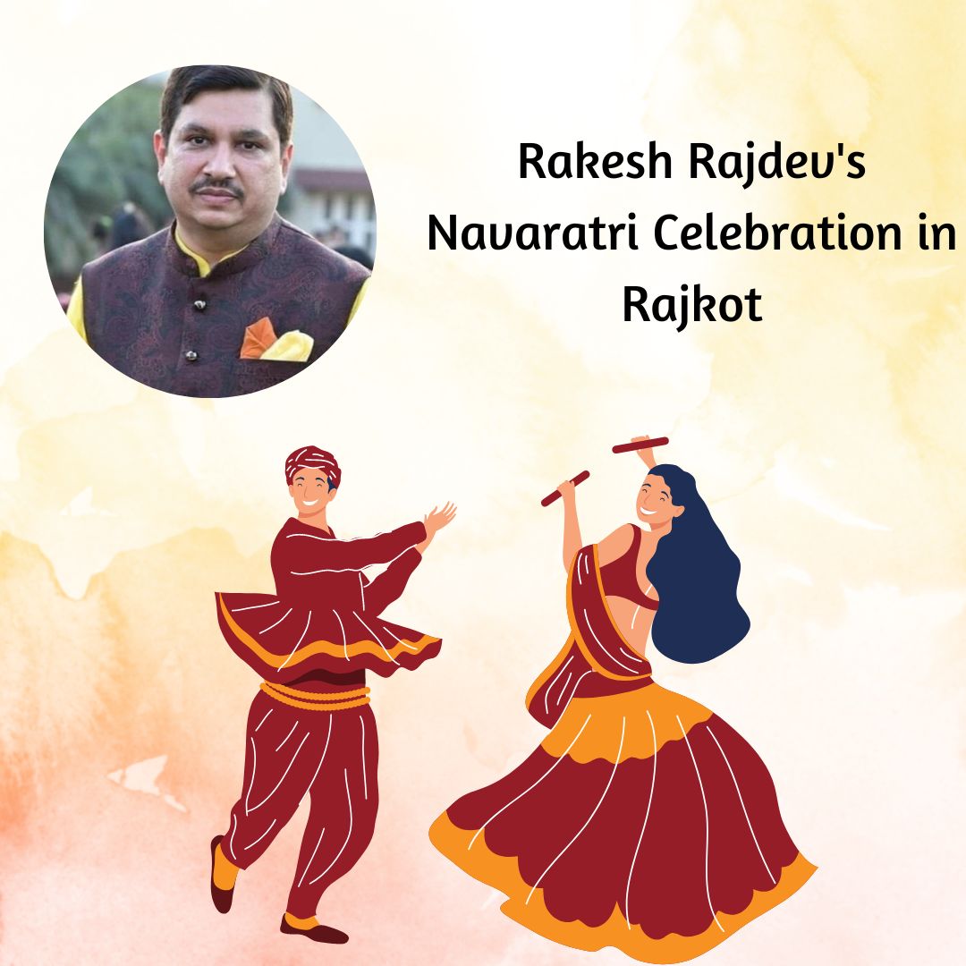 Rakesh Rajdev's Navaratri Celebration in Rajkot